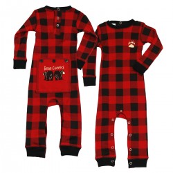 Lazyone - Infant's Bear cheeks onesie pyjamas