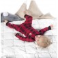 Lazyone - Einteiliger Bear cheeks Schlafanzug Babys und Kleinkinder