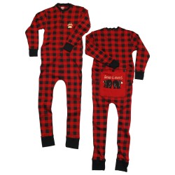 Lazyone - Adult's Bear cheeks onesie pyjamas