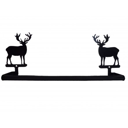 Towel Rack- Moose design in Iron