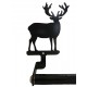 Towel Rack- Moose design in Iron