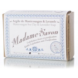 Madame Savon - Manicouagan Clay and Lavender Soap 70 g