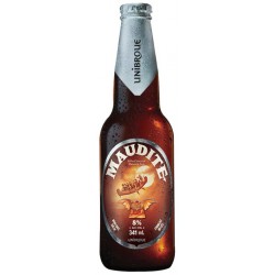 Bière rousse Maudite 341 ml  - 8°