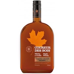 Canadian whisky liqueur with maple syrup Coureur des bois 750 ml - 31.7° C