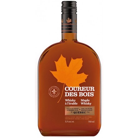 Liqueur de whisky canadien au sirop d'érable Coureur des bois 750 ml - 31,7° Liqueur de whisky canadien au sirop d'érable Coureur des bois 750 ml - 31,7°