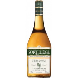 Sortilège Kanadischer Whisky-Likör mit Ahornsirup 700 ml – 30°