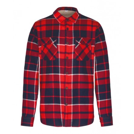 Men's sherpa lined shirt