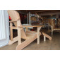 Athena Muskoka chair + Athena Muskoka footrest set