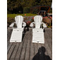 Athena Muskoka chair + Athena Muskoka footrest set