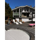 Athena Muskoka chair + Athena Muskoka footrest set