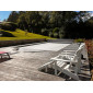 Athena Muskoka chair + Athena Muskoka footrest set