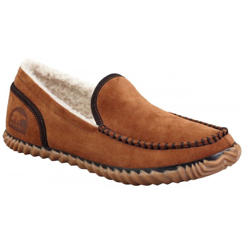 sorel men's dude moc slippers